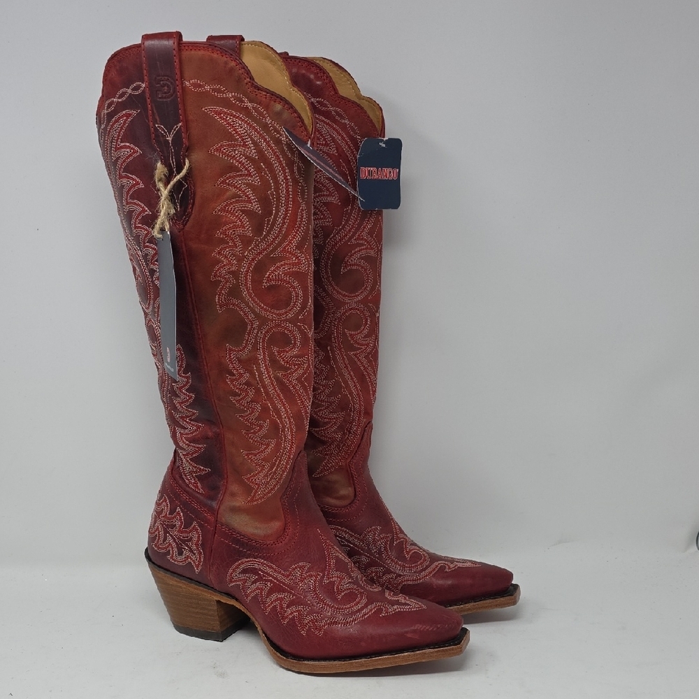 Durango Women's Crush Tall Western Boots Snip Toe Size 7 - Picture 3 of 7